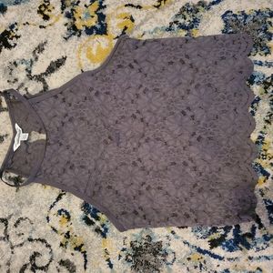 AEO lace crop top